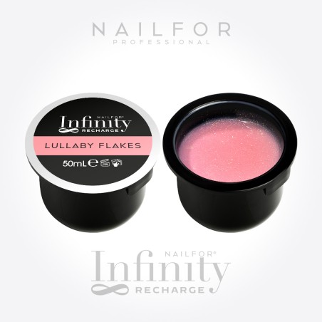 2X RICARICA INFINITY GEL - BUILDER REFILL LULLABY FLAKES 50ML (2x50ml)