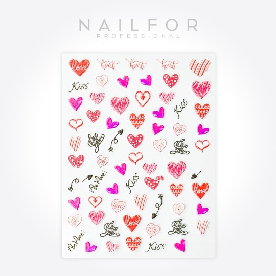 STICKERS AUTOCOLLANTS SAINT-VALENTIN - ST752