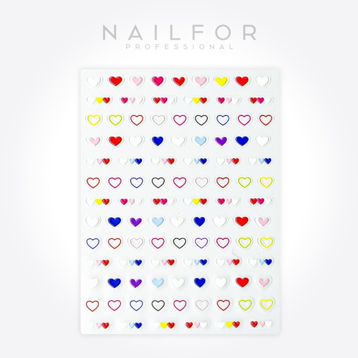 decorazione nail art ricostruzione unghie STICKERS ADESIVI SAN VALENTINO - ST755 Nailfor 1,99 €