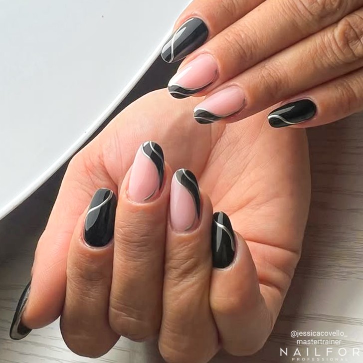 Line Gel Color - Silver Mirror 28