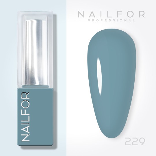 Aura SEMI-PERMANENT NAIL POLISH - 229 Ceruleanskim