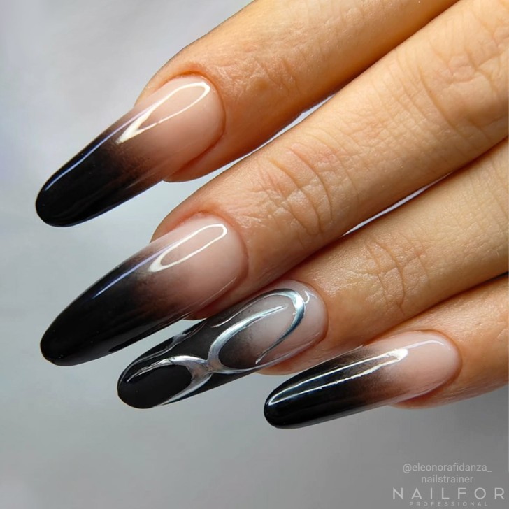Line Gel Color - Silver Mirror 28