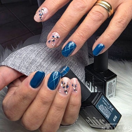 Line Gel Color - Navy Metal 27