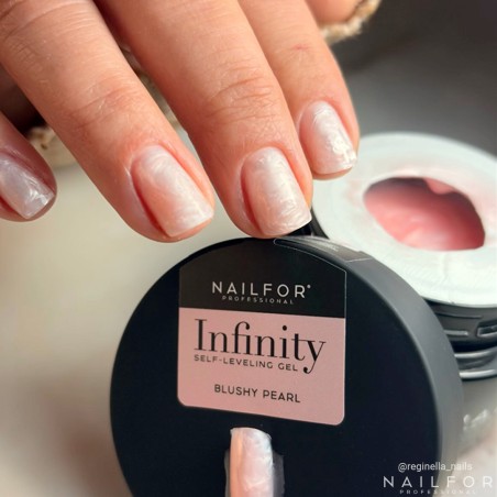 2X RICARICA INFINITY GEL - BUILDER REFILL BLUSHY PEARL 50ML