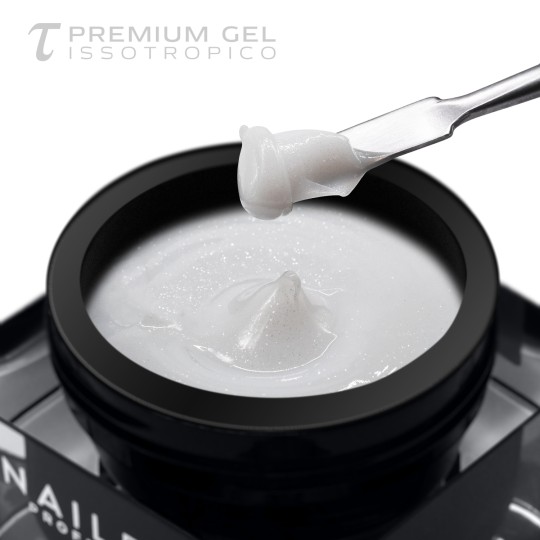 PREMIUM TISSOTROPIC GEL - GLITTER WHITE JELLY 20ML