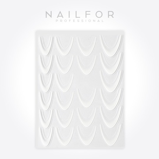 STICKERS ADESIVI FRENCH BIANCO - ST1933