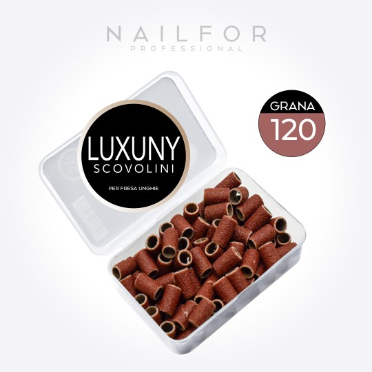 SCOVOLINI LUXUNY GRANULOMETRY 120 for nail drill - 100pcs...