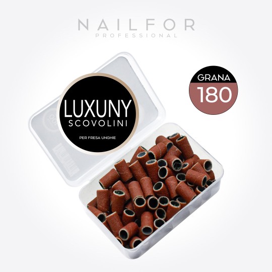 SCOVOLINI LUXUNY GRANULOMETRY 180 for nail drill - 100pcs...
