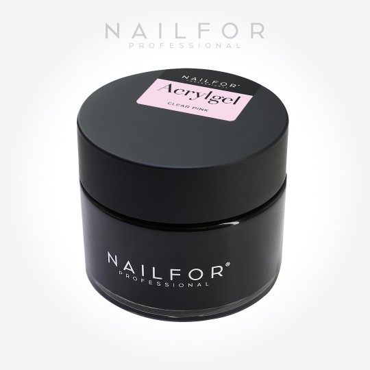 Gel per unghie ricostruzione ACRYLGEL BARATTOLO - CLEAR PINK 50ML Nailfor 19,99 € 2