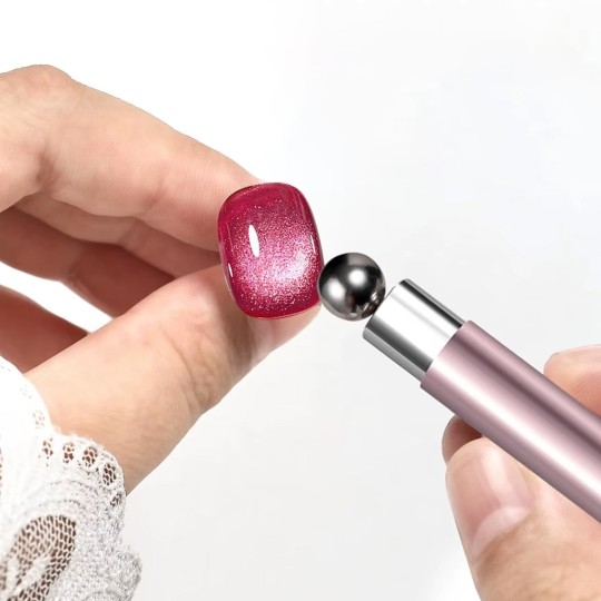 CALAMITA DOPPIAPUNTA PER CAT EYES CON SFERA - ROSA 2