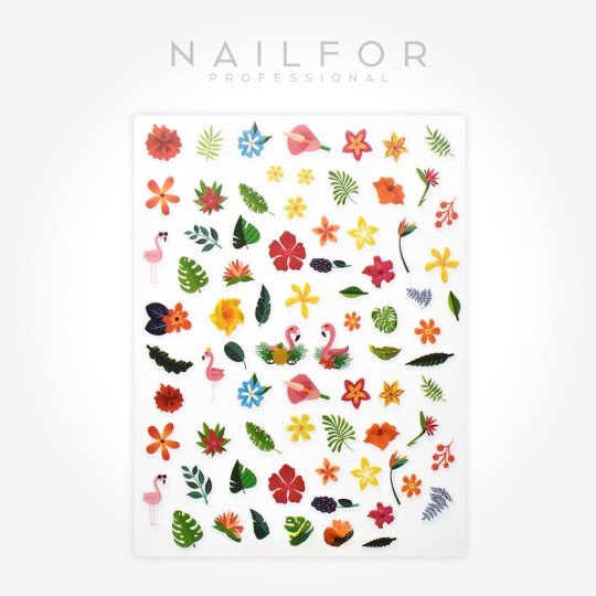 decorazione nail art ricostruzione unghie ADESIVI STICKERS ST571 Nailfor 1,99 €