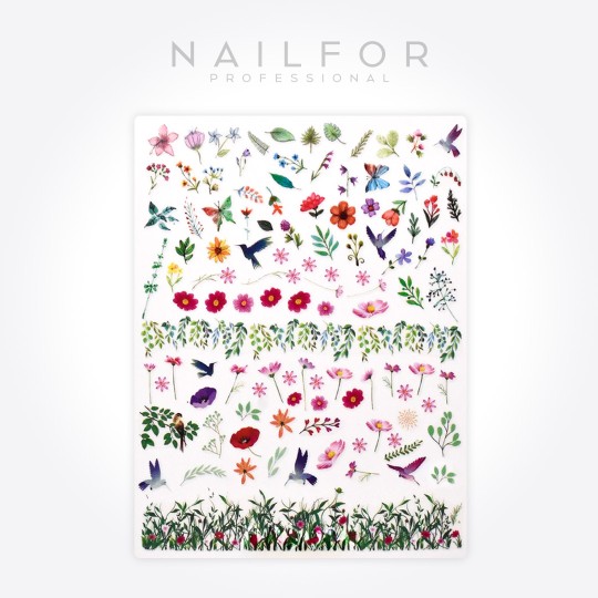 decorazione nail art ricostruzione unghie ADESIVI STICKERS ST576 Nailfor 1,99 €