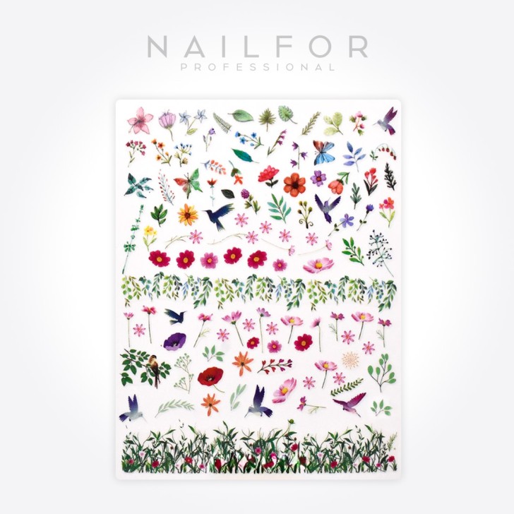 decorazione nail art ricostruzione unghie ADESIVI STICKERS ST576 Nailfor 1,99 €