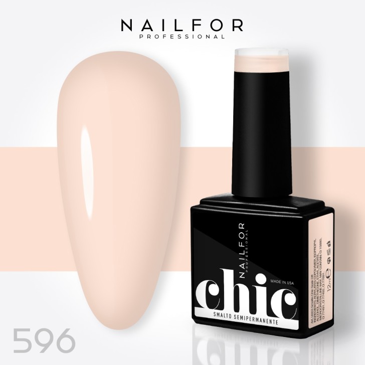 Chic SEMI-PERMANENT NAIL POLISH - 596