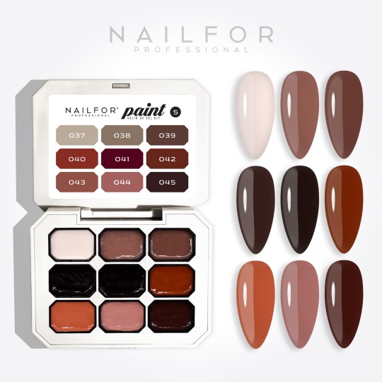 Paint Solid Uv Gel Kit - 05 TAUPE