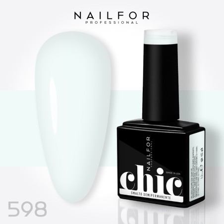 Semipermanente smalto colore per unghie: CHIC SMALTO SEMIPERMANENTE - 598 Nailfor 7,99 €