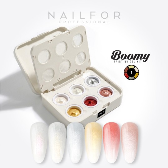 Kit Paint Gel Color BOOMY 1 - STARLUX