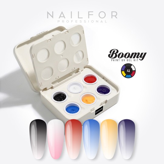 Paint Kit Gel Color BOOMY 4 - ESSENTIAL