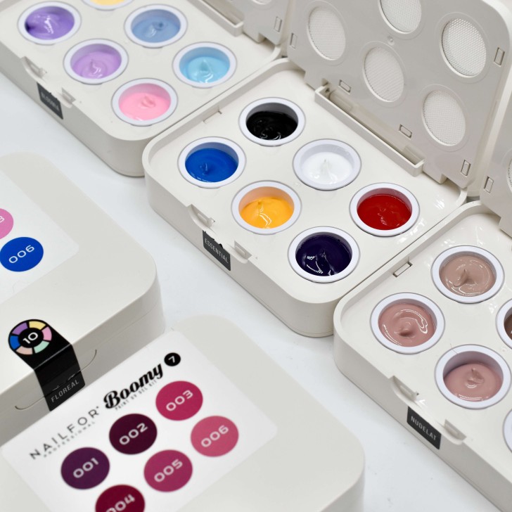KIT PAINT GEL COLOR BOOMY 10 - FLOREAL