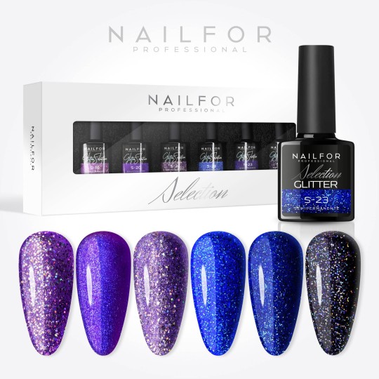 Kit Semipermanente - Glitter Selection 4