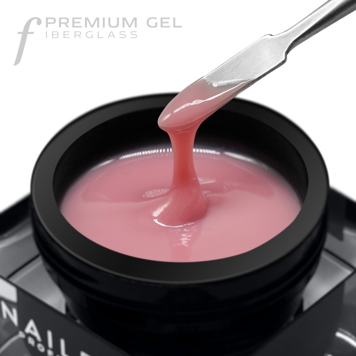 Premium Fiberglass Gel - PEACHY Pink 50ML