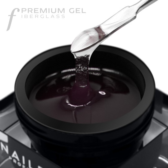 PREMIUM GEL FIBERGLASS - CLEAR PINK 20ML