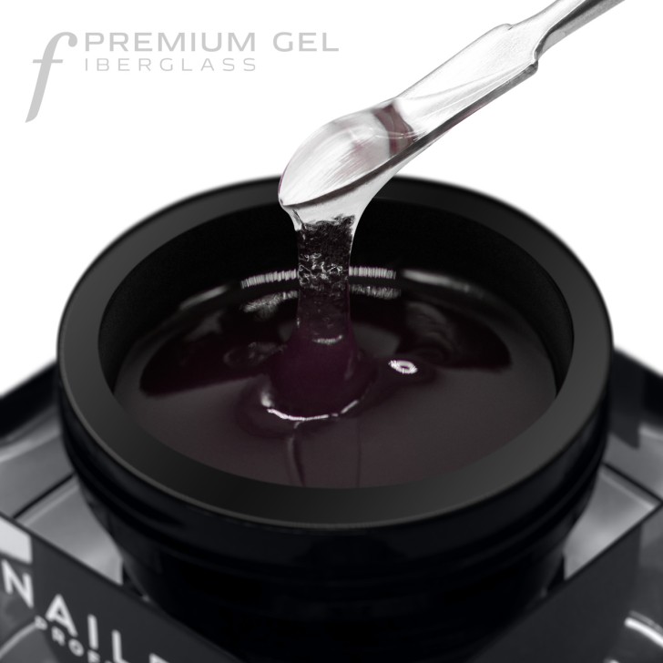 PREMIUM GEL FIBERGLASS - CLEAR PINK 20ML
