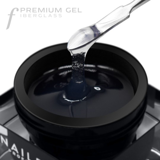 PREMIUM GEL FIBERGLASS - CLEAR TRASPARENTE 20ML