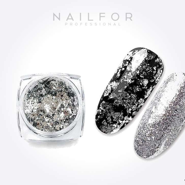 H130 SILVER COLOR FRAGMENTS