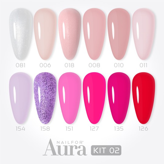 Aura SEMI-PERMANENT SET - Kit 2 2