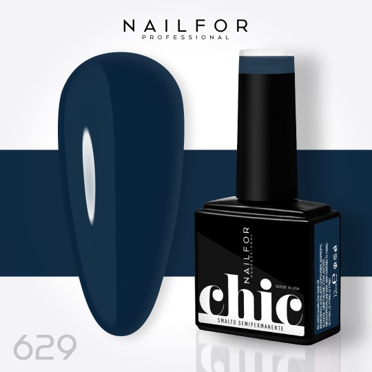 Semipermanente smalto colore per unghie: CHIC SMALTO SEMIPERMANENTE - 629 Nailfor 7,99 €