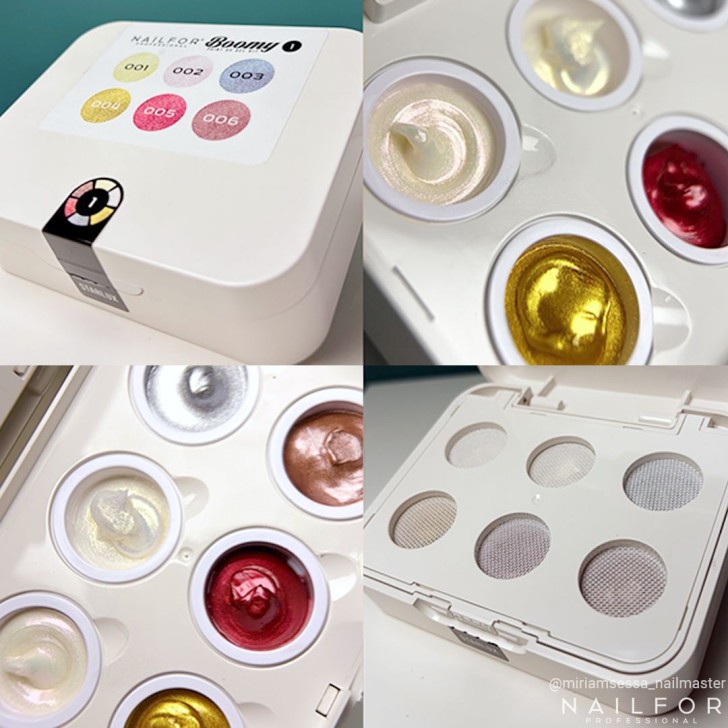 Kit Paint Gel Color BOOMY 1 - STARLUX