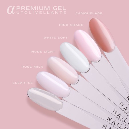 PREMIUM SELF -LEVELING GEL - PINK SHADE 20ML