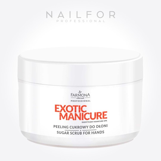 EXOTIC Manicure Sugar Hand Scrub 300g - FARMONA No. 33
