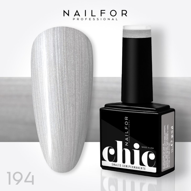 Semipermanente smalto colore per unghie: CHIC SMALTO SEMIPERMANENTE - 194 Nailfor 7,99 €