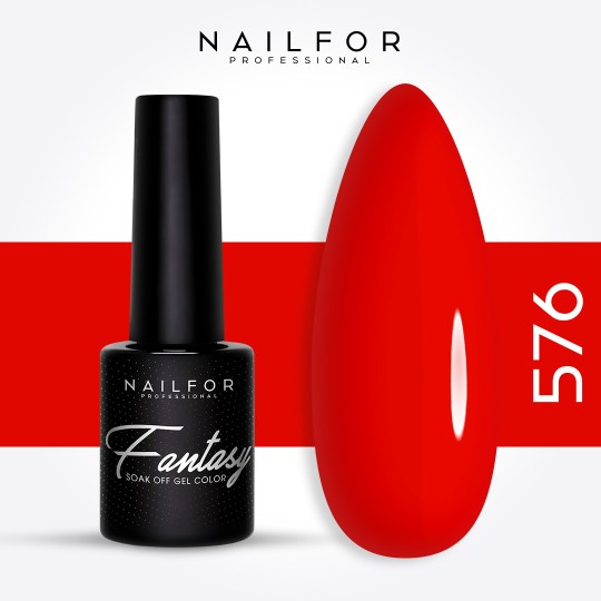 Semipermanente smalto colore per unghie: FANTASY Smalto Gel Semipermanente - 576 Nailfor 6,99 €