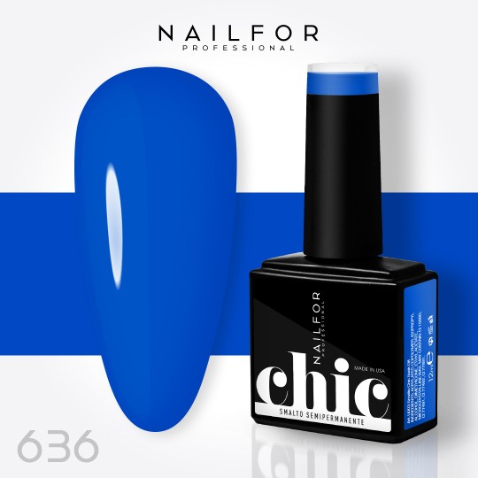 Chic SEMI-PERMANENT NAIL POLISH - 636