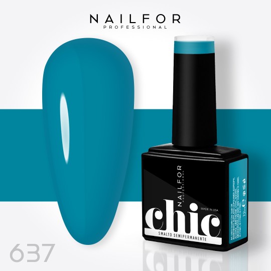 Chic SEMI-PERMANENT NAIL POLISH - 637