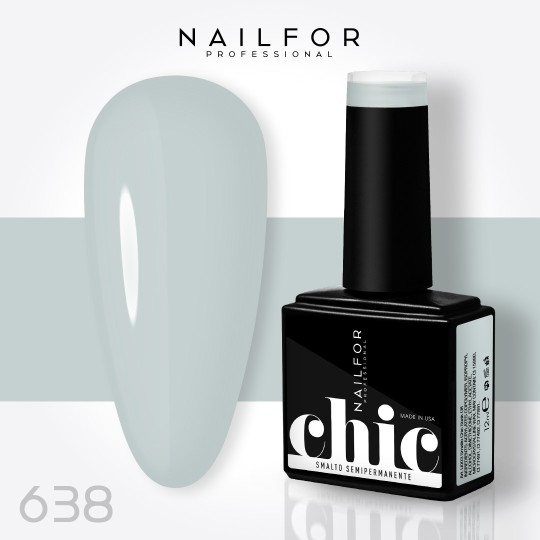 Semipermanente smalto colore per unghie: CHIC SMALTO SEMIPERMANENTE - 638 Nailfor 7,99 €