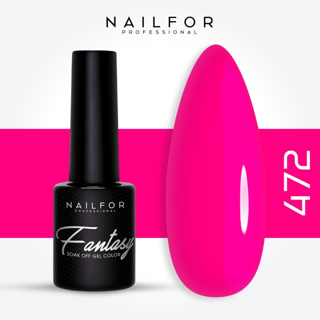 Semipermanente smalto colore per unghie: FANTASY Smalto Gel Semipermanente - 472 Nailfor 6,99 €