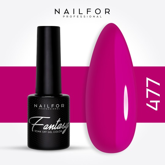 Vernis à ongles semi-permanent couleur : Fantasy Semi-permanent Gel Polish - 477 Nailfor 6,99 €