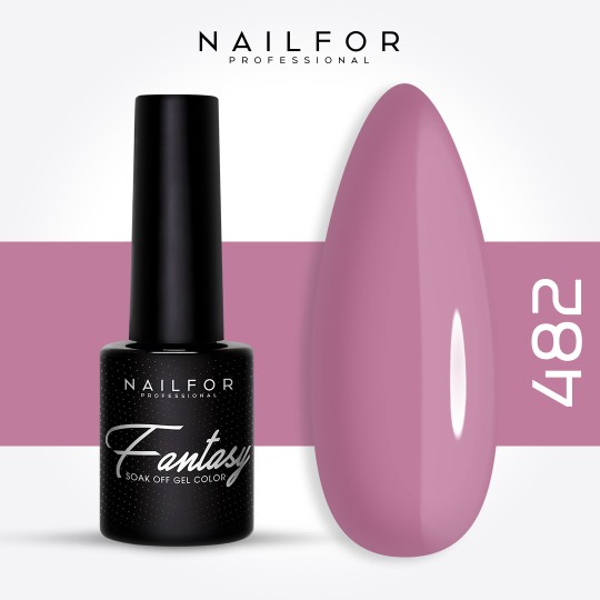 Semi-permanent nail polish color: Fantasy Semi-permanent Gel Polish - 482 Nailfor €6.99