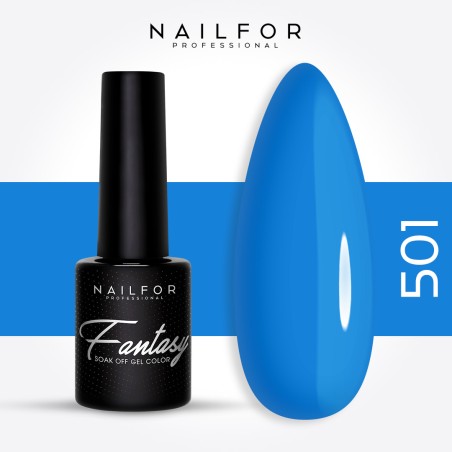 Semi-permanent nail polish color: Fantasy Semi-permanent Gel Polish - 501 Nailfor €6.99