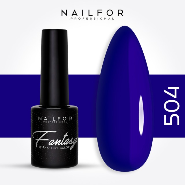 Semipermanente smalto colore per unghie: FANTASY Smalto Gel Semipermanente - 504 Nailfor 6,99 €