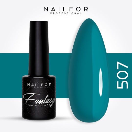 Semi-permanent nail polish color: Fantasy Semi-permanent Gel Polish - 507 Nailfor €6.99