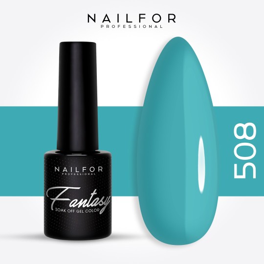 Semi-permanent nail polish color: Fantasy Semi-permanent Gel Polish - 508 Nailfor €6.99