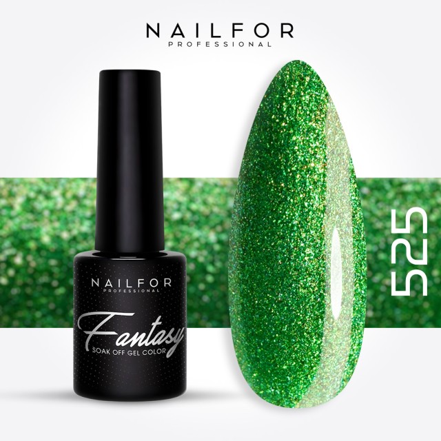 Semipermanente smalto colore per unghie: FANTASY Smalto Gel Semipermanente - 525 Nailfor 6,99 €