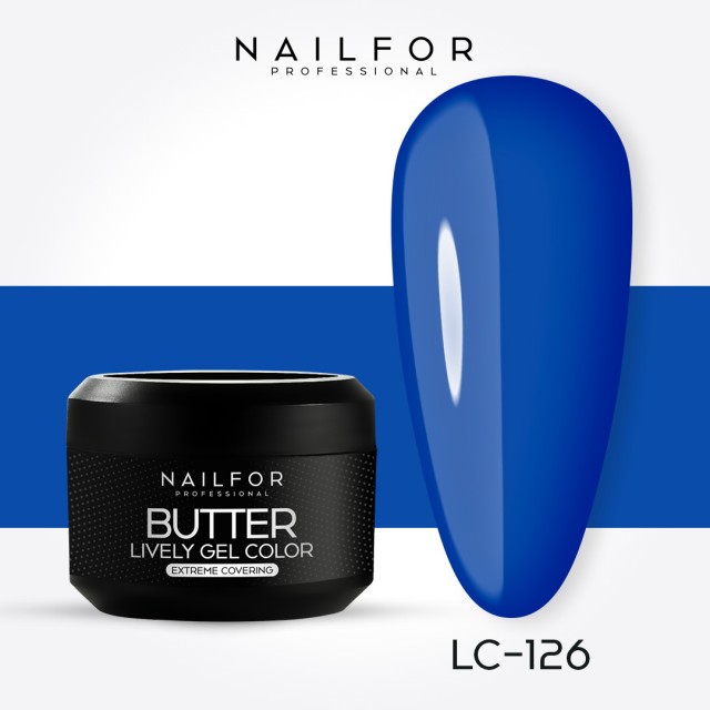 colore gel per unghie, nail art, nails Butter Alta Densità Gel Color - LC126 | Nailfor 4,19 €