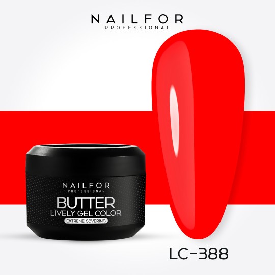 color gel para uñas, nail art , nails Butter High Density Gel Color Fluo - LC388 | Nailfor 4,99 €