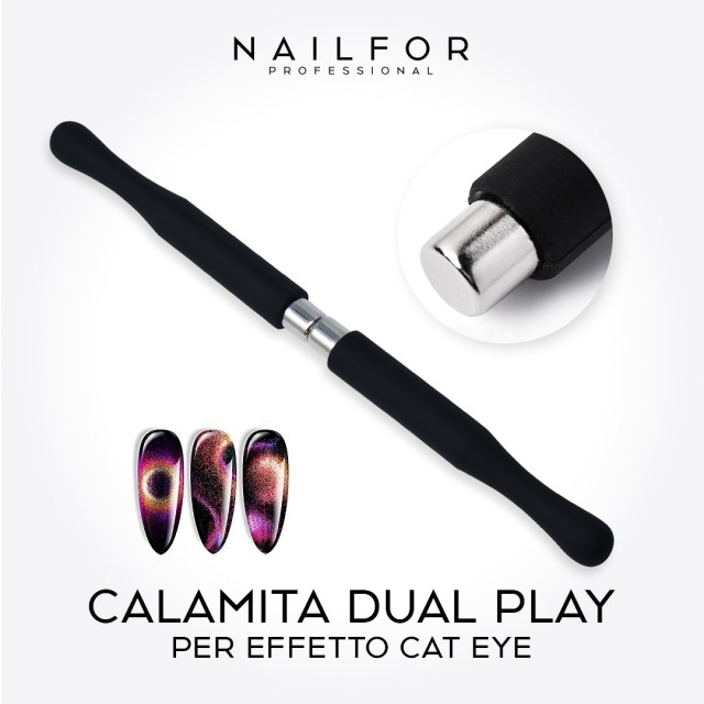 accessori per unghie, nails nail art alta qualità CALAMITA DUAL PLAY CAT EYE Nailfor 6,99 € Nailfor